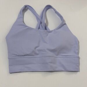 Lululemon Lavender Energy Sports Bra - Size 4